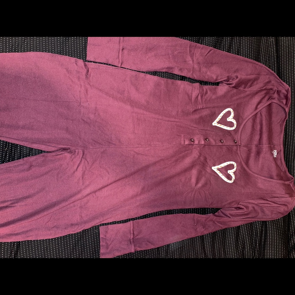Victoria secret pink sleep onesie